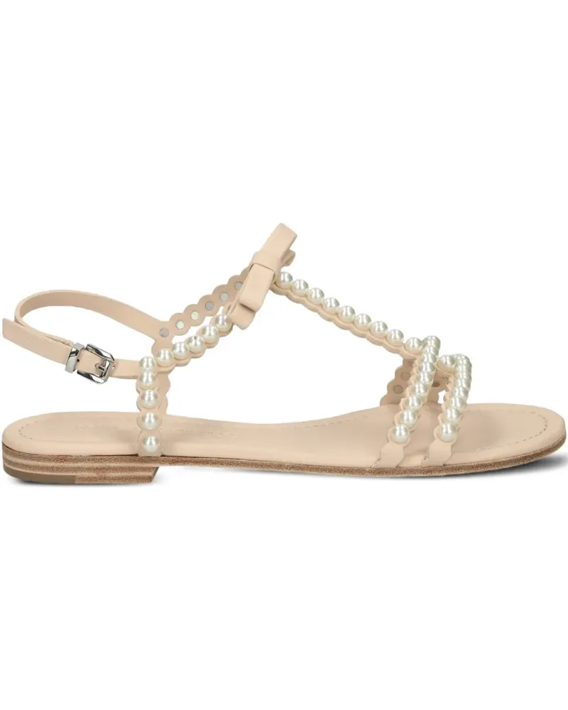 Kennel & Schmenger ELLE Sandalen mit Perlenverzierung - Nude Nude