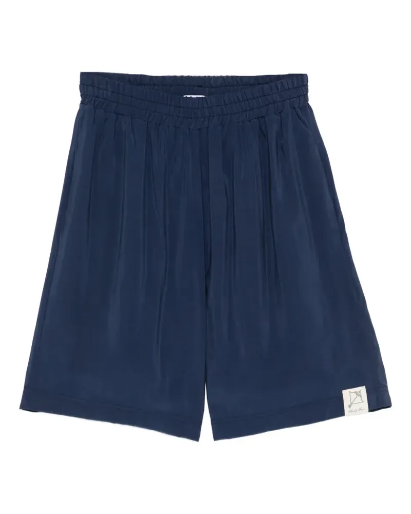 Family First elasticated-waist shorts - Blau Blau