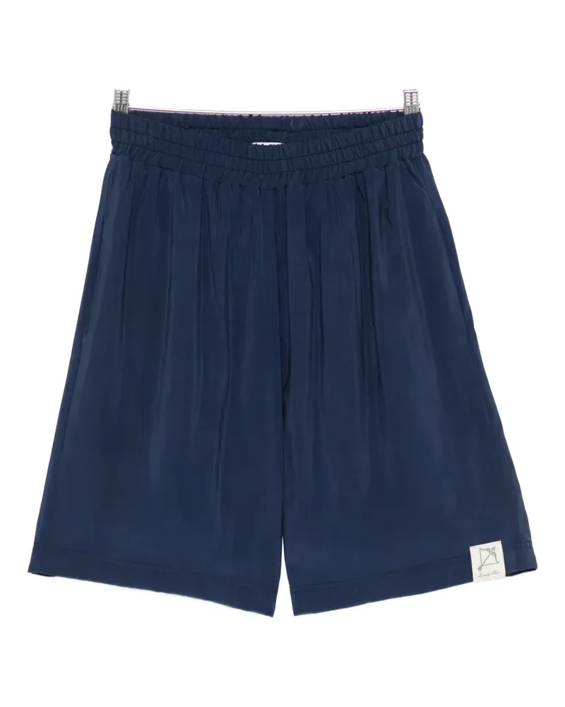 Family First elasticated-waist shorts - Blau Blau
