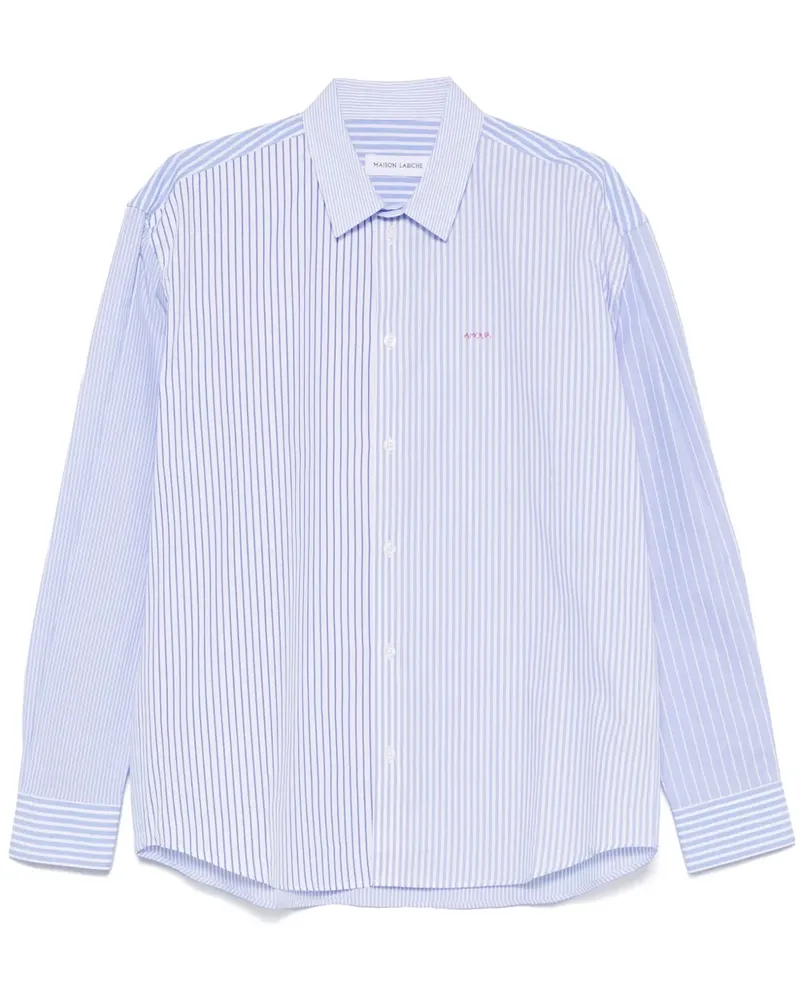 Maison Labiche Breteuil Amour Hemd Blau