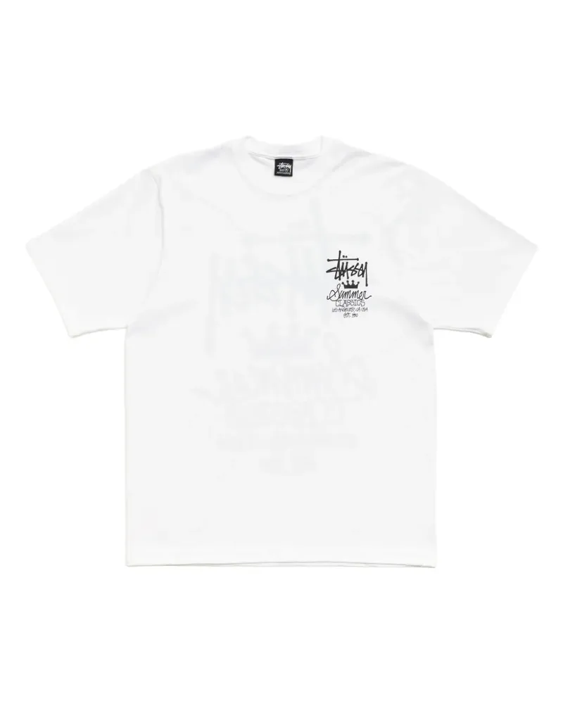 Stüssy Summer Classics T-shirt - Weiß Weiß