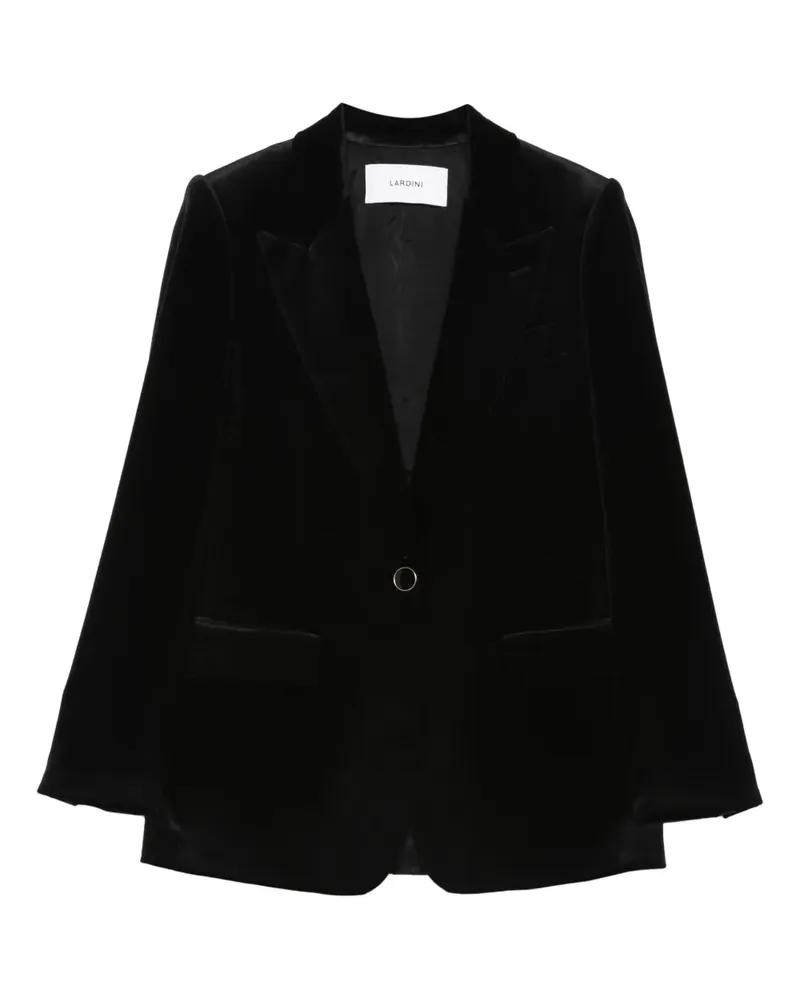 LARDINI Einreihiger Angeliu Blazer - Schwarz Schwarz
