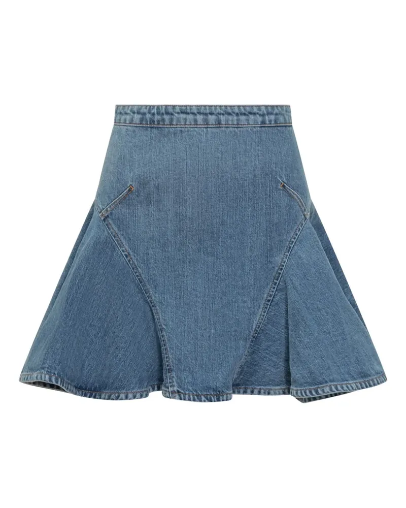 Givenchy Ausgestellter Jeansrock in A-Linie - Blau Blau