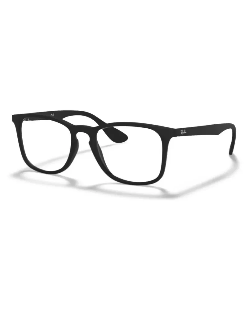 Ray Ban Brille mit eckigem Gestell - Schwarz Schwarz
