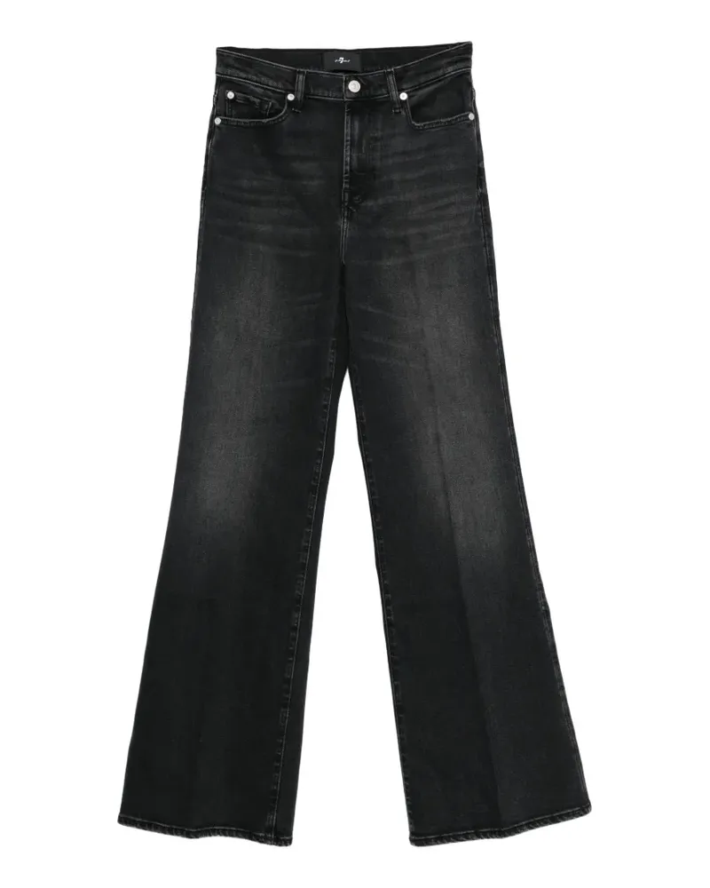Seven7 Ausgeblichene Jeans - Schwarz Schwarz