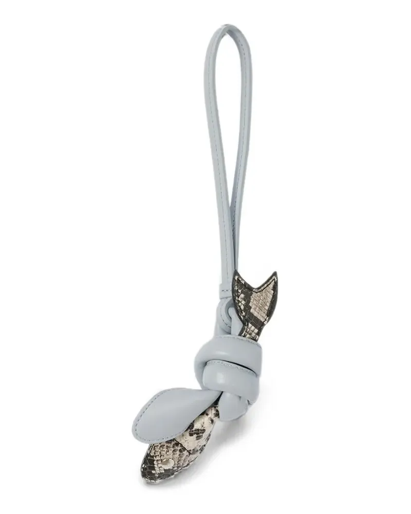 Jacquemus The Fish Taschenanhänger mit Knoten - Grau Grau