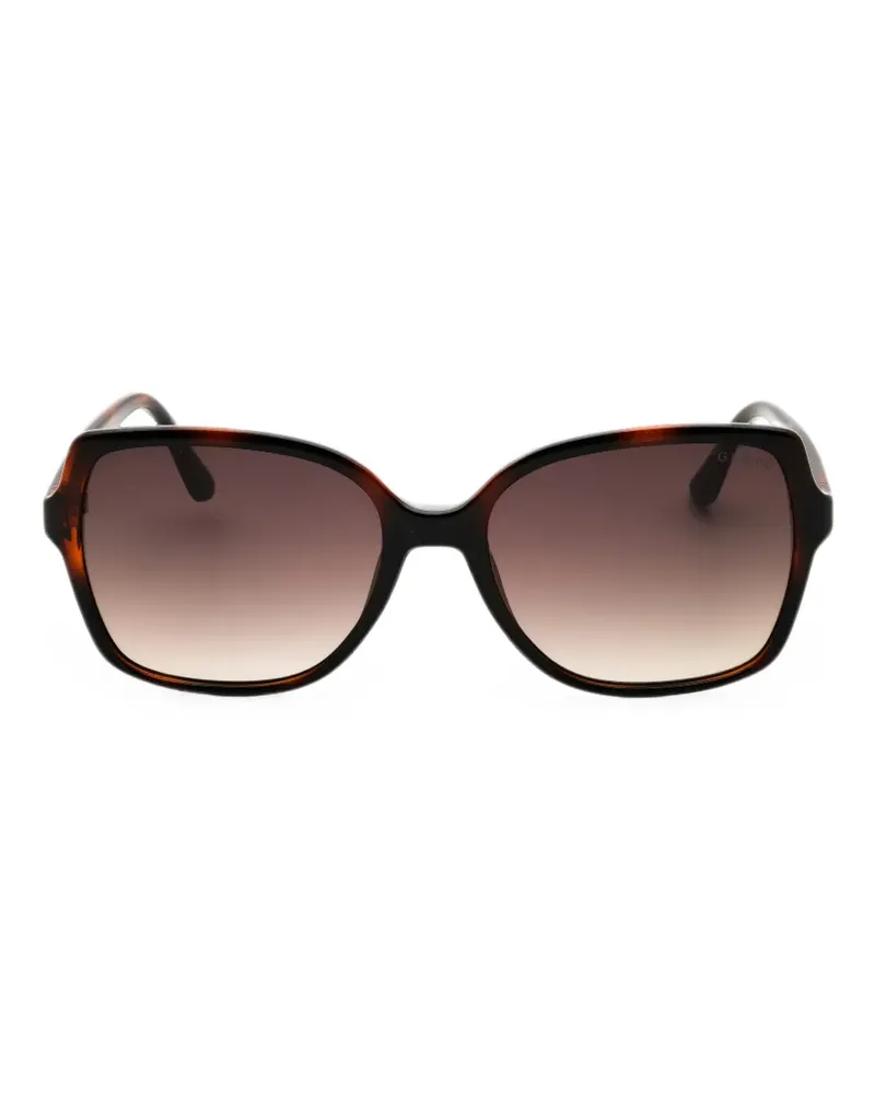 Guess Sonnenbrille in Schildpattoptik - Braun Braun
