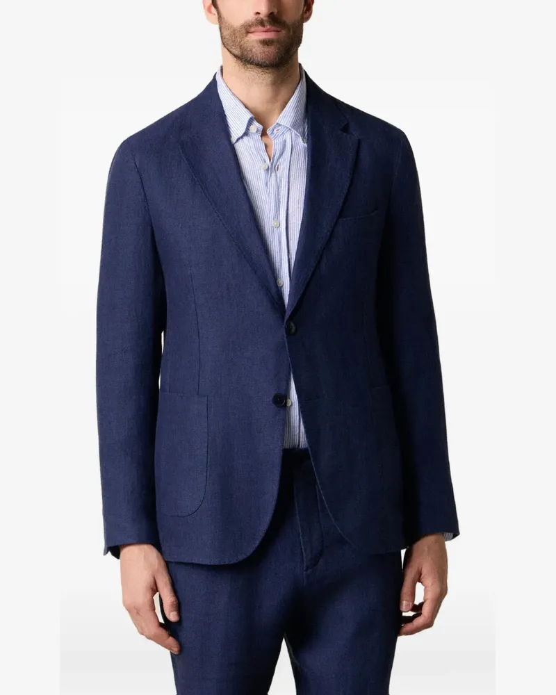 Brooks Brothers Einreihiger Blazer - Blau Blau