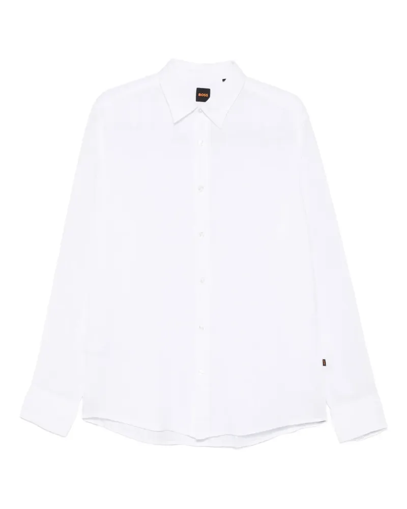 HUGO BOSS long-sleeve shirt - Weiß Weiß