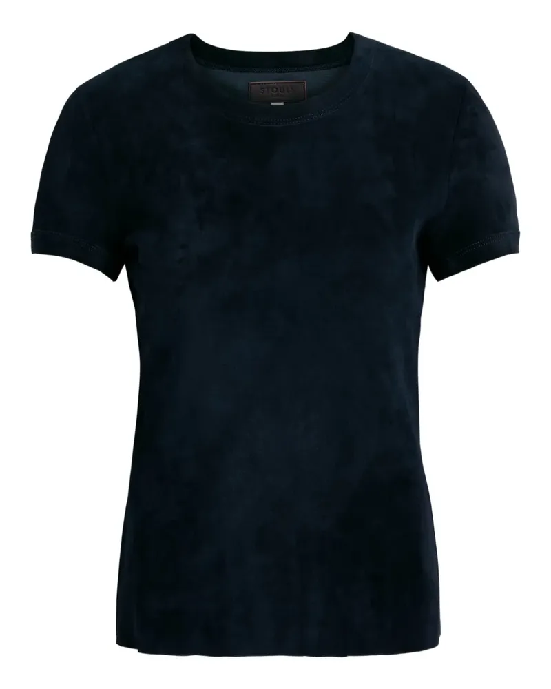 Stouls round-neck T-shirt - Blau Blau