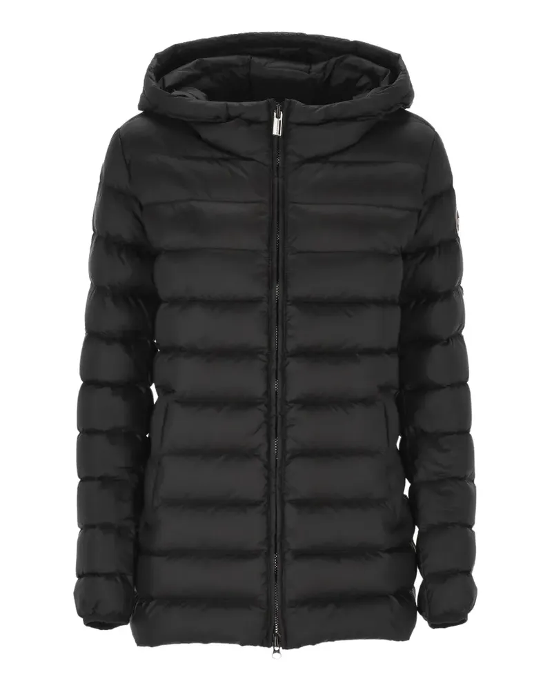 Colmar hooded quilted jacket - Schwarz Schwarz