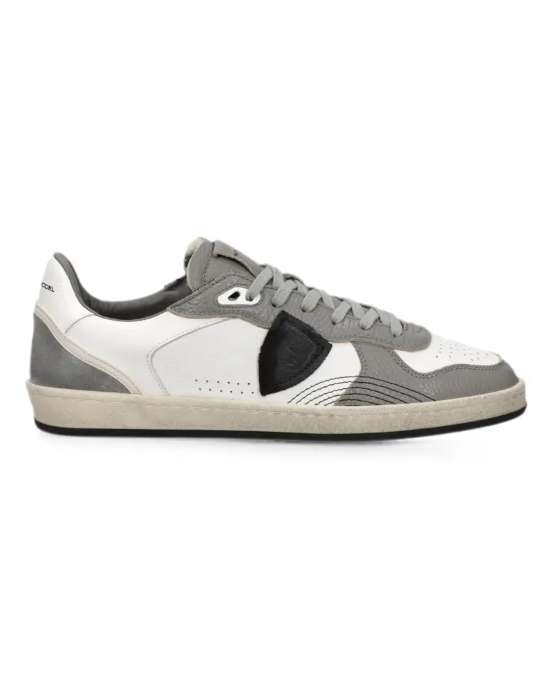Philippe Model Sneakers mit Einsätzen - Weiß Weiß