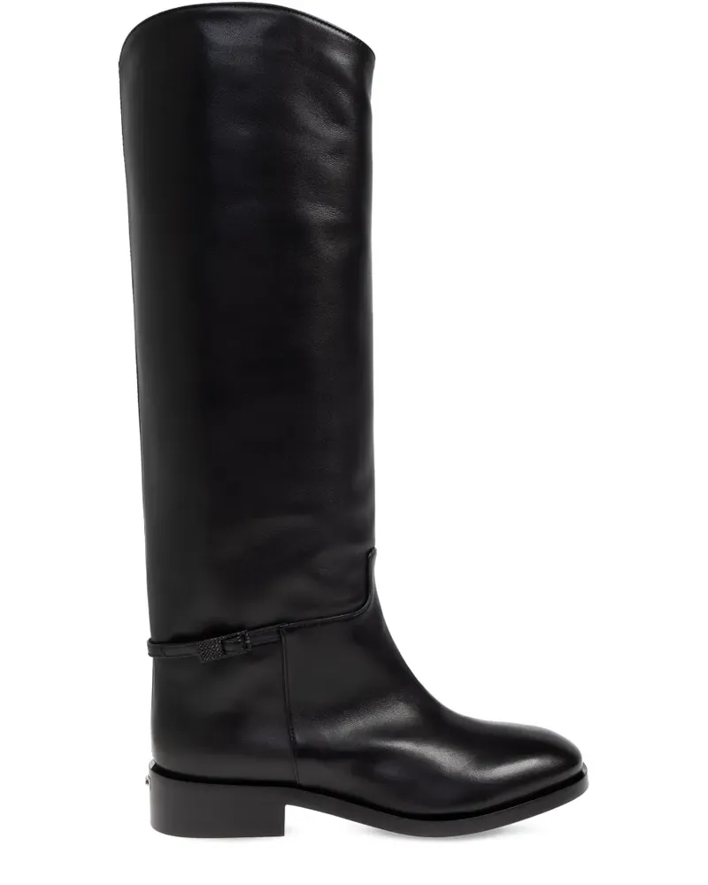 Le Silla Stiefel mit Schnallendetail - Schwarz Schwarz