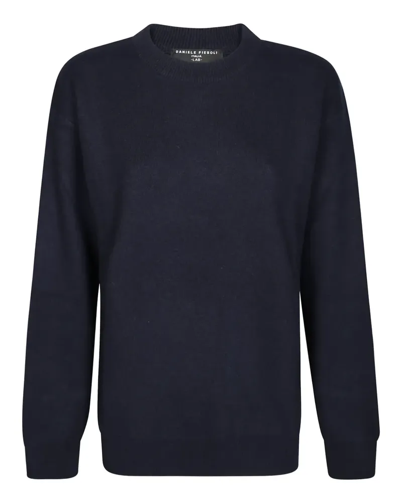 Daniele Fiesoli Pullover mit Schultereinsatz - Blau Blau
