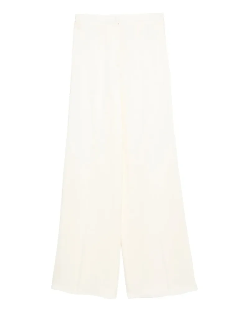 forte_forte Hose mit geradem Bein - Nude Nude