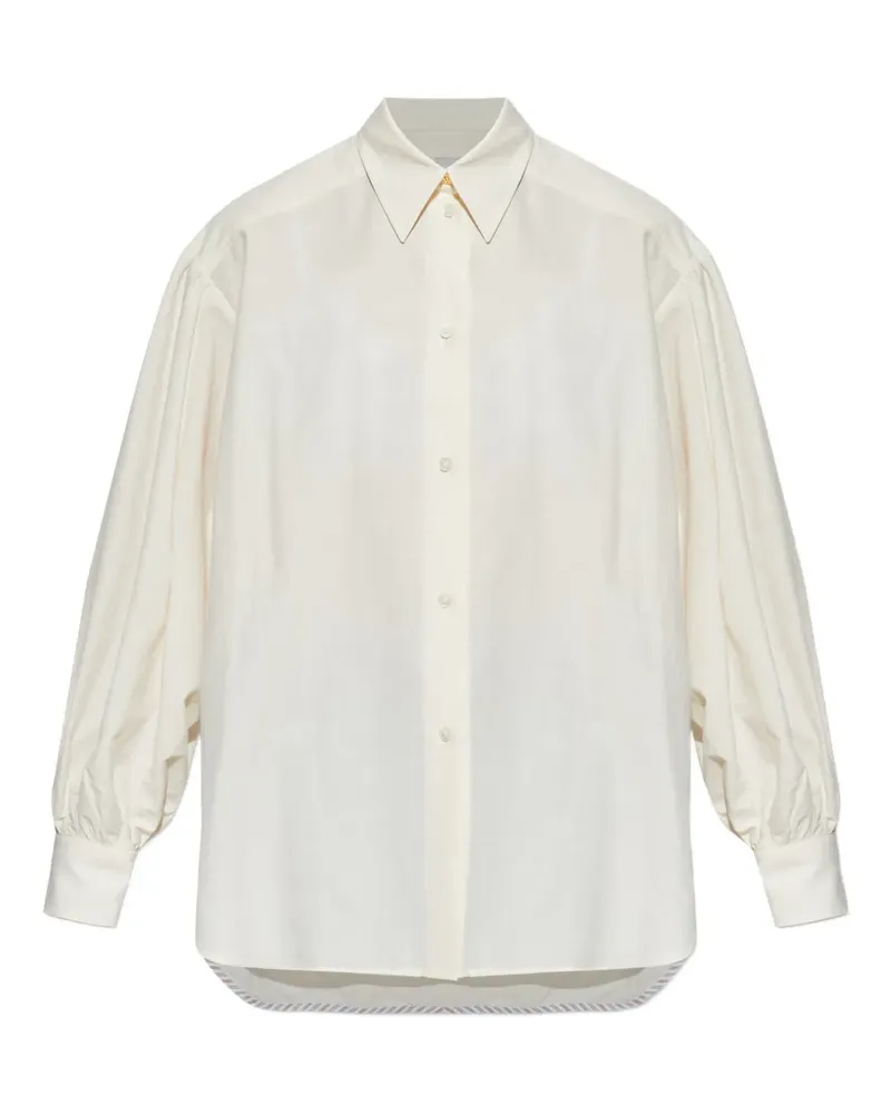 Paul Smith balloon-sleeve shirt - Nude Nude