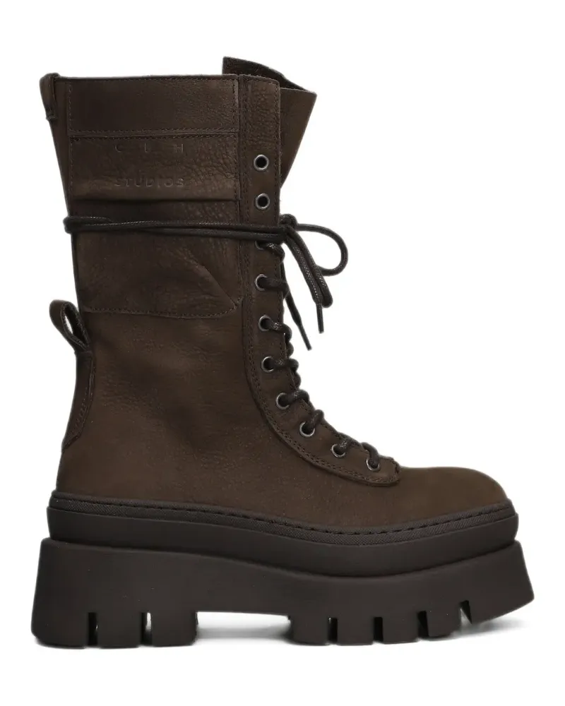 Copenhagen Combat platform boots - Braun Braun