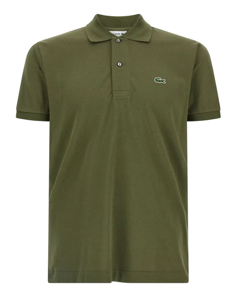 Lacoste L.12.12 Piqué-Poloshirt mit Logo-Patch - Grün Grün