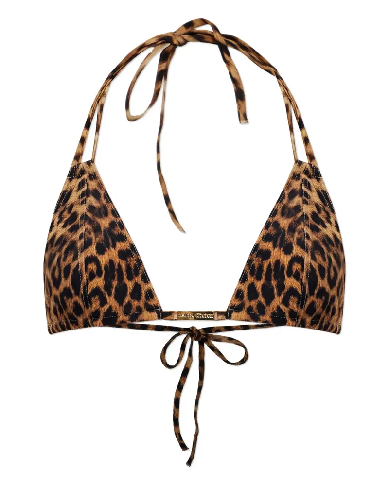 Melissa Odabash Girona Bikinioberteil mit Animal-Print - Braun Braun