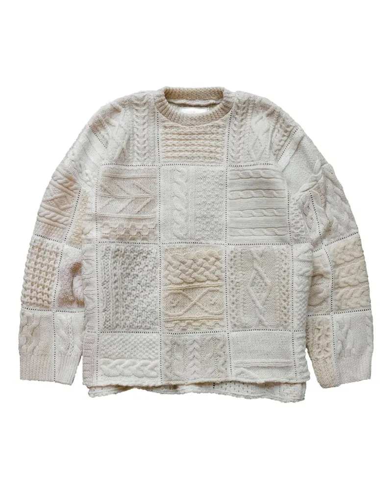 READYMADE cable-knit sweater - Nude Nude