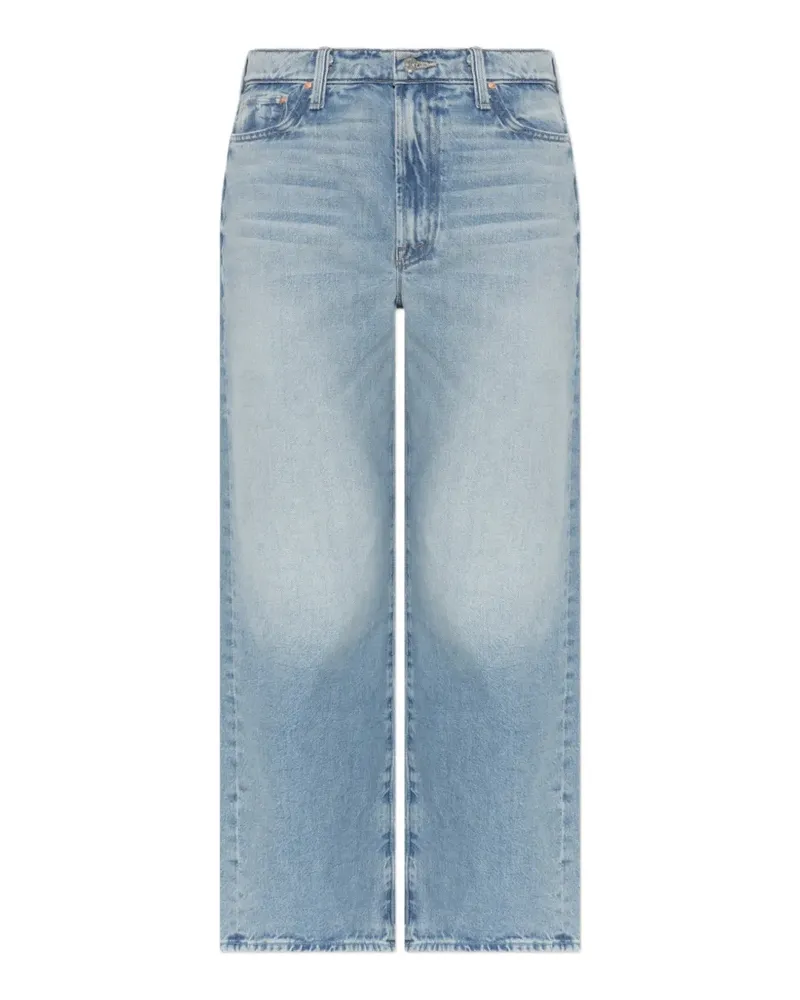 Mother Ausgeblichene The Dodger Flood Wide-Leg-Jeans - Blau Blau