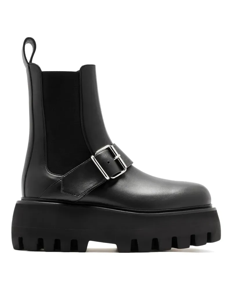 Alexander McQueen Sofa Schnallenstiefel - Schwarz Schwarz