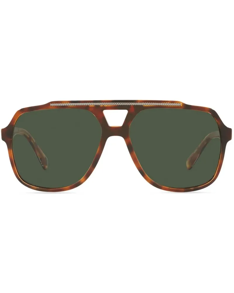 Dolce & Gabbana DG4388 Pilotenbrille - Braun Braun