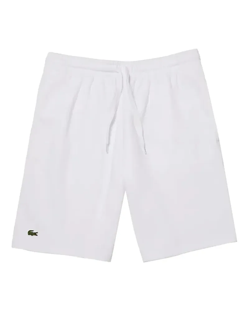 Lacoste tennis fleece track shorts - Weiß Weiß