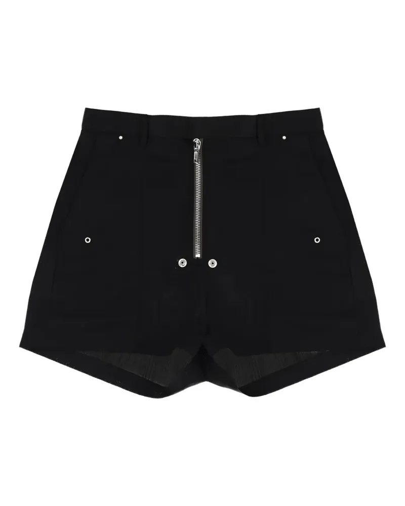 Rick Owens Shorts mit Reißverschluss - Schwarz Schwarz