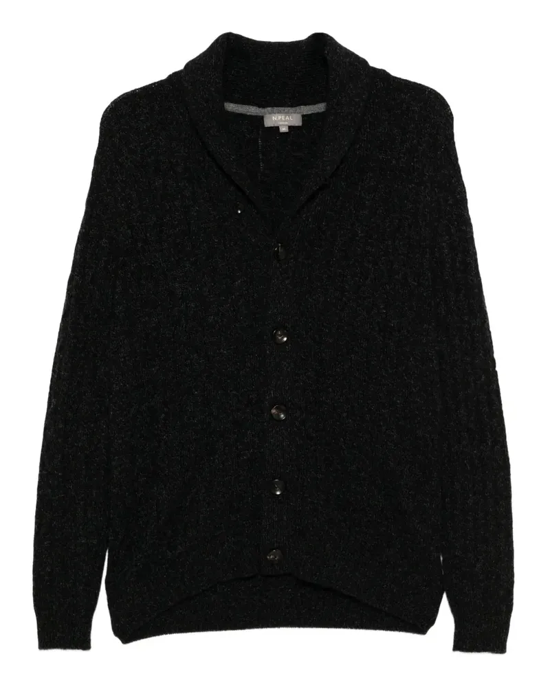N.Peal Garrick Cardigan - Grau Grau