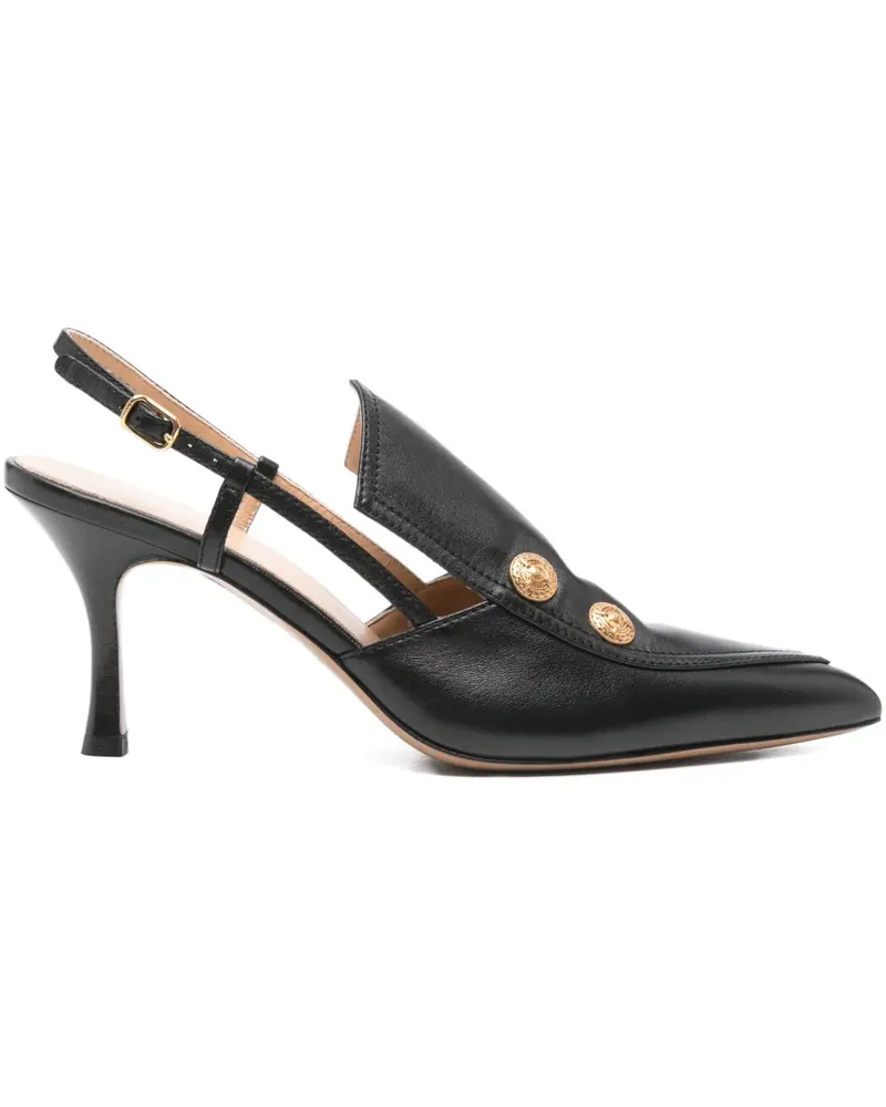 Chloé 75mm Agnes slingback pumps - Schwarz Schwarz