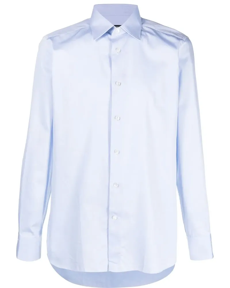 Ermenegildo Zegna Klassisches Hemd - Blau Blau