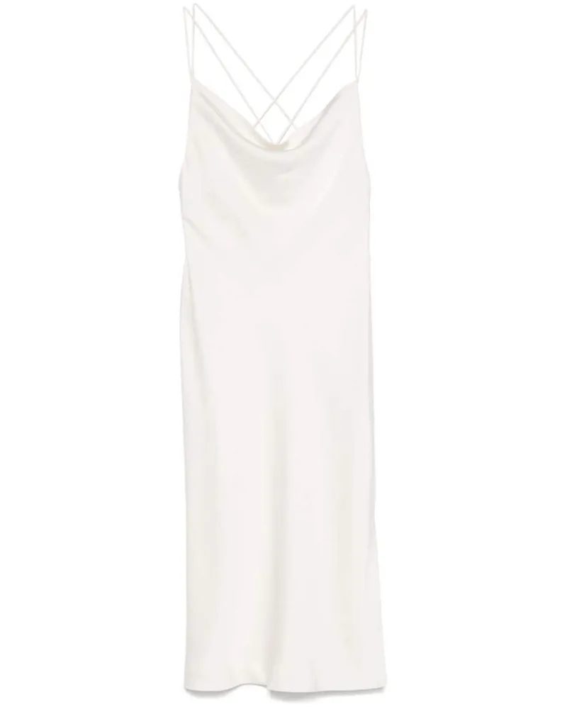 ROTATE Birger Christensen Camisole-Kleid aus Satin Nude