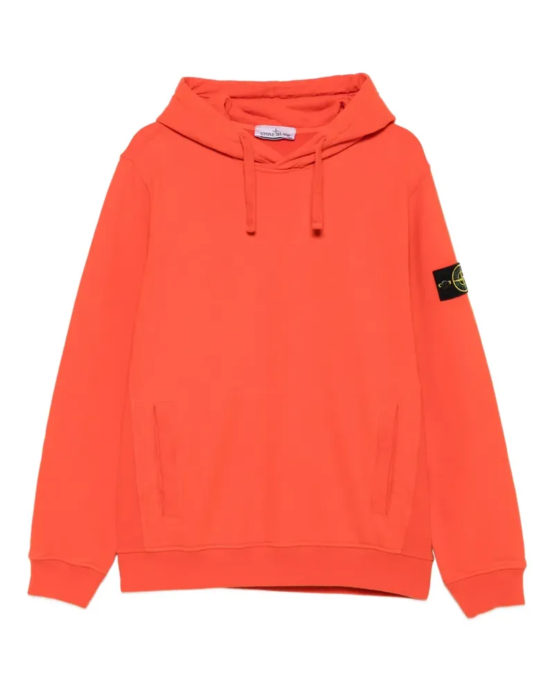 Stone Island Klassischer Hoodie - Orange Orange