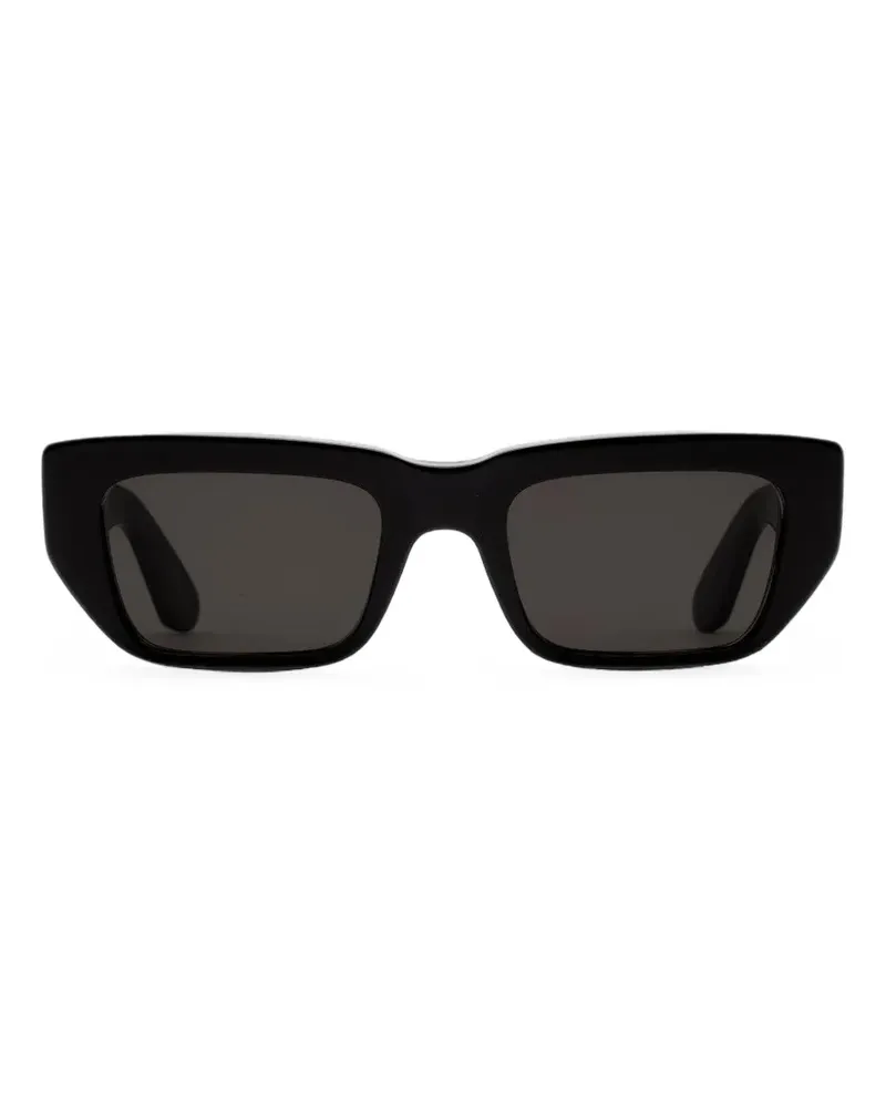RETROSUPERFUTURE Ra Sonnenbrille mit eckigem Gestell - Schwarz Schwarz
