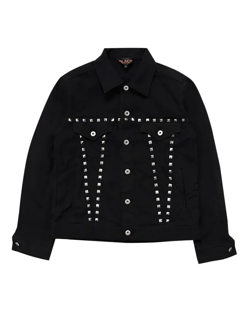 Comme des Garçons Jacke mit Nieten - Schwarz Schwarz