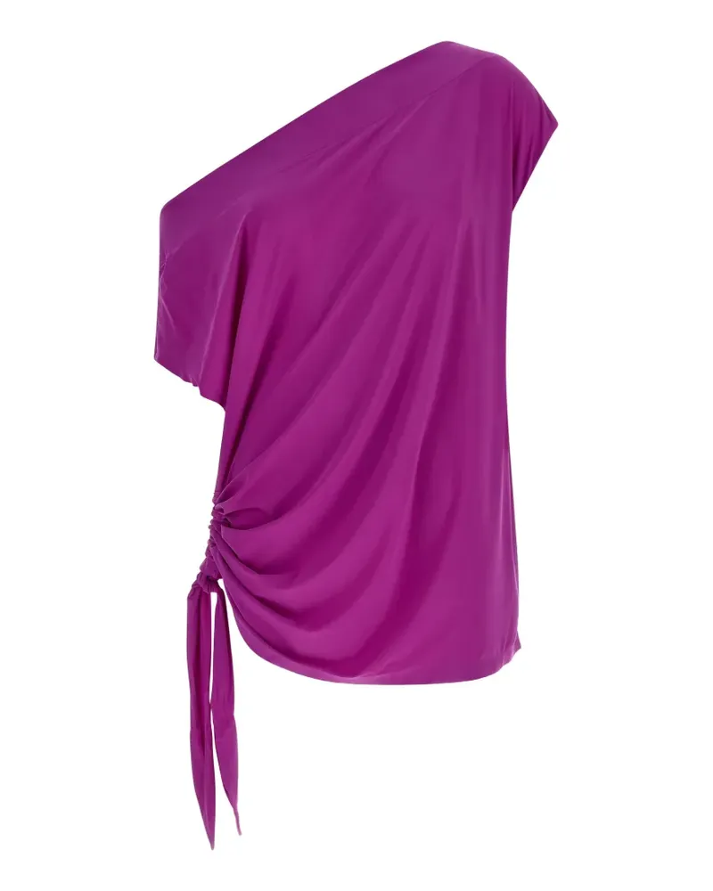 GOLDBERGH draped dress - Violett Violett