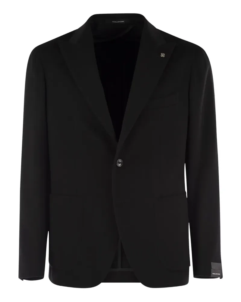 Tagliatore Einreihiges Sakko - Schwarz Schwarz