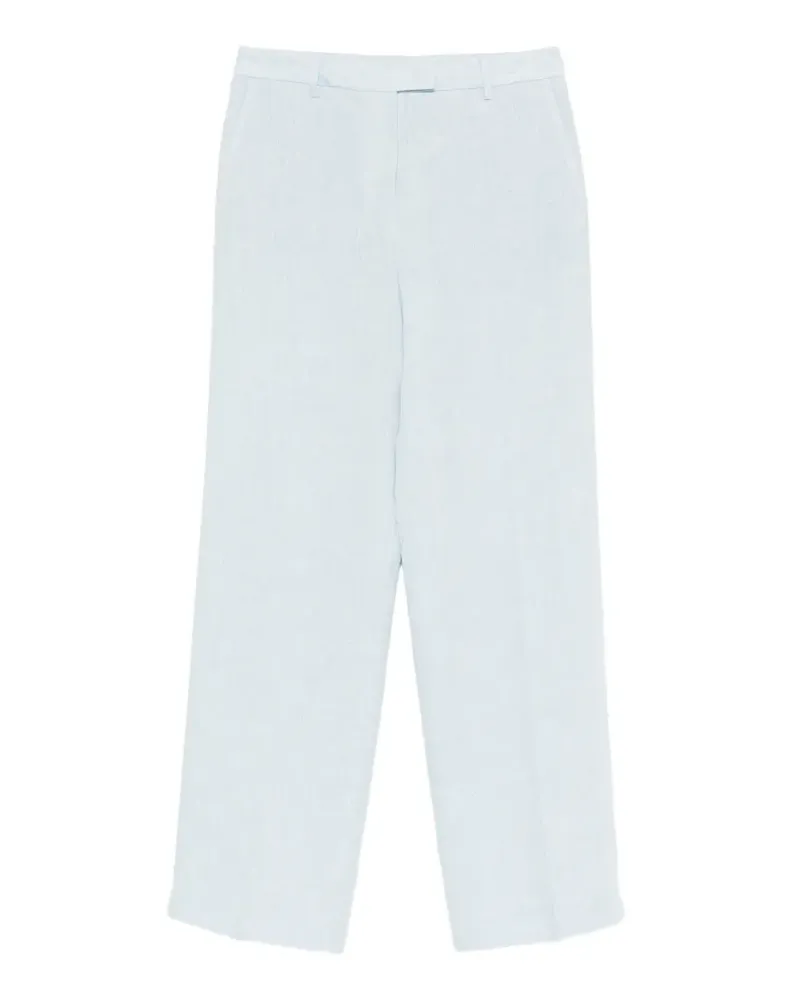Manuel Ritz flat-front trousers - Blau Blau