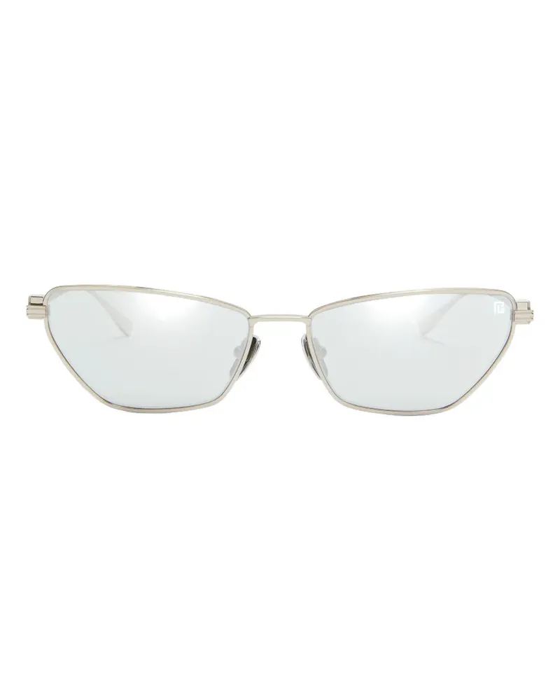 Balmain Cat-Eye-Sonnenbrille - Silber Silber