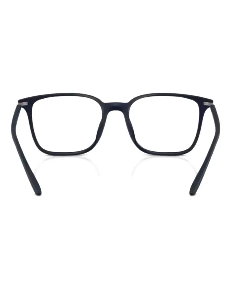 Emporio Armani square-frame glasses - Schwarz Schwarz