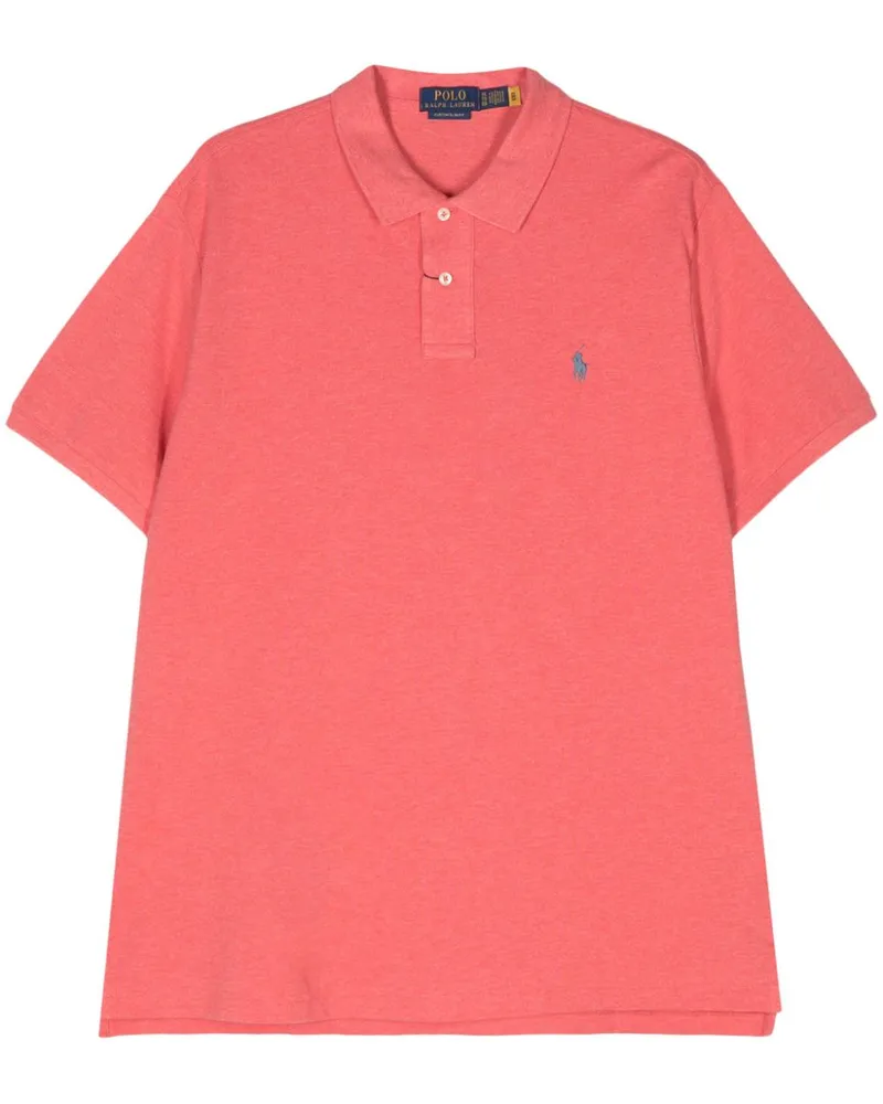 Ralph Lauren Poloshirt mit Polo Pony-Stickerei - Rot Rot