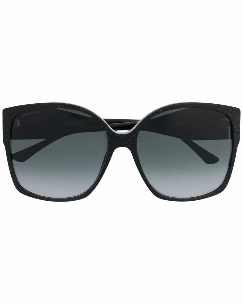 Jimmy Choo Oversized-Sonnenbrille mit Farbverlauf - Schwarz Schwarz