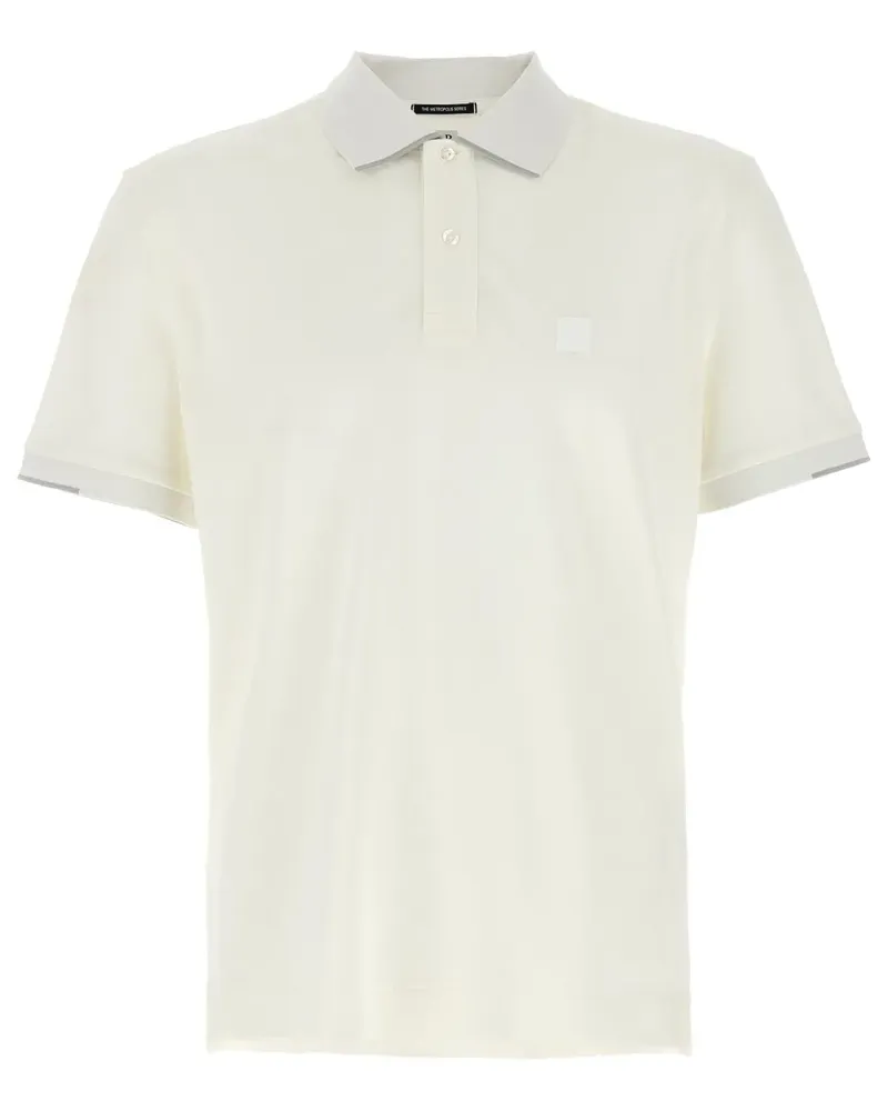 C.P. Company The Metropolis Series Poloshirt - Weiß Weiß