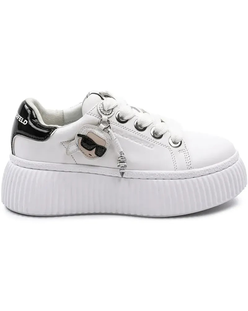 Karl Lagerfeld Krepper Ikonic Sneakers - Weiß Weiß