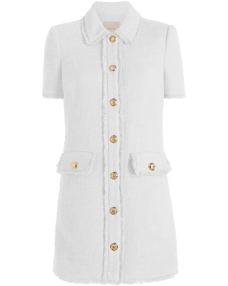 Cinq à Sept Pammy Minikleid - Weiß Weiß