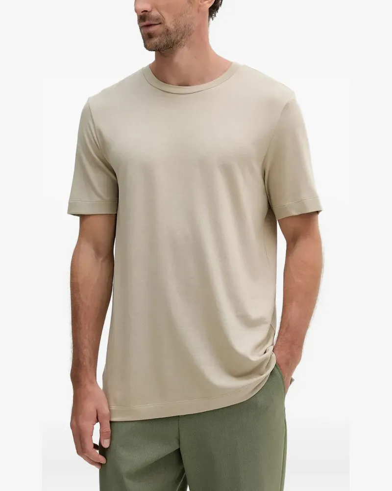 HUGO BOSS T-Shirt mit Rundhalsausschnitt - Nude Nude
