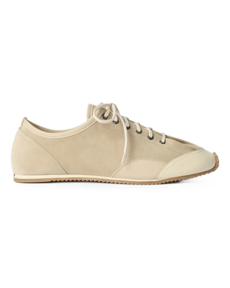 Christophe Lemaire Gummy Grips Sneakers aus Leder - Nude Nude