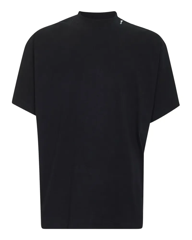 Balenciaga Klassisches T-Shirt - Schwarz Schwarz
