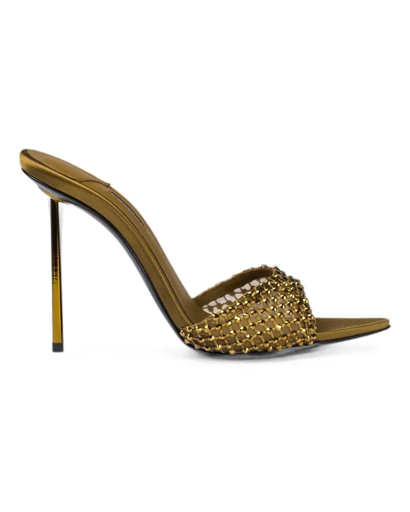 Le Silla Gilda Sandalen mit Kristallen - Grün Grün